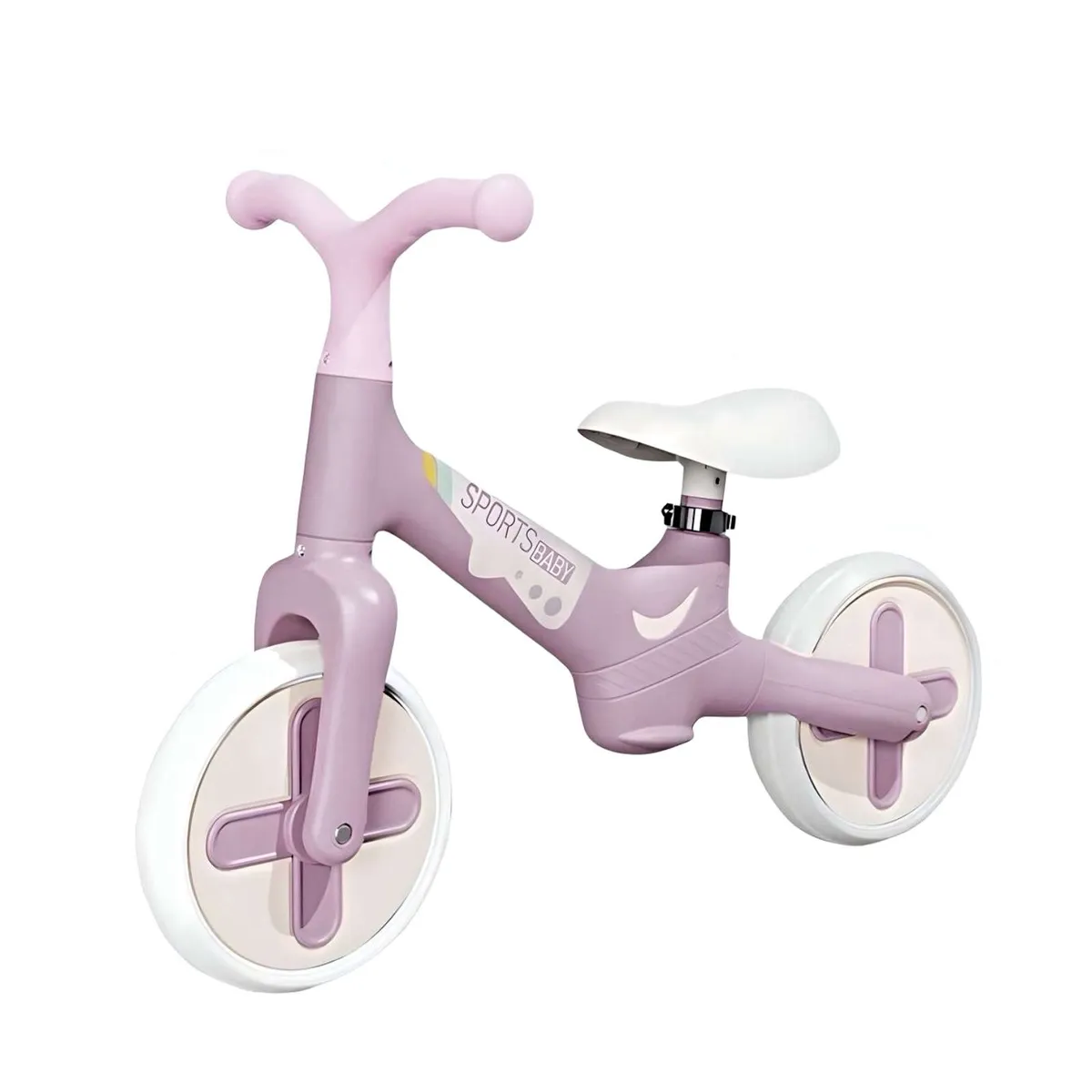 GENERICO - Bicicleta Equilibrio Balance Aprendizaje Sin Pedales Rosa