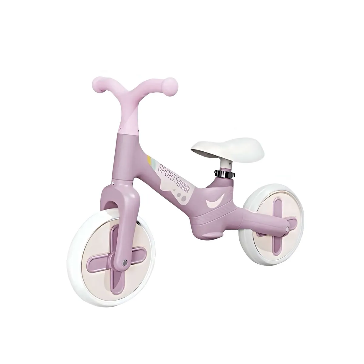 GENERICO - Bicicleta Equilibrio Balance Aprendizaje Sin Pedales Rosa