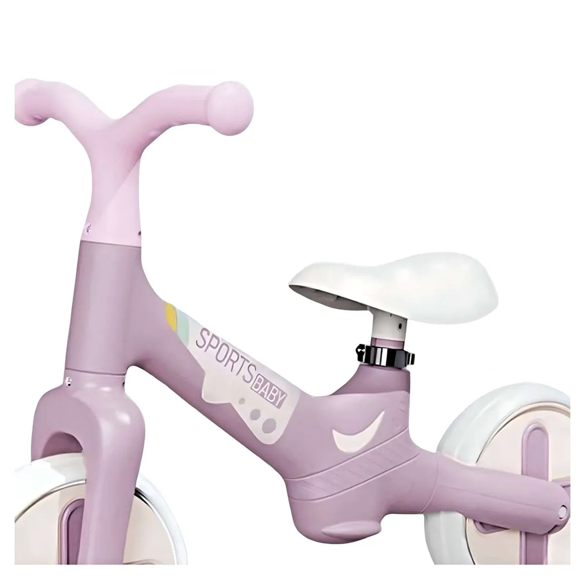 GENERICO - Bicicleta Equilibrio Balance Aprendizaje Sin Pedales Rosa