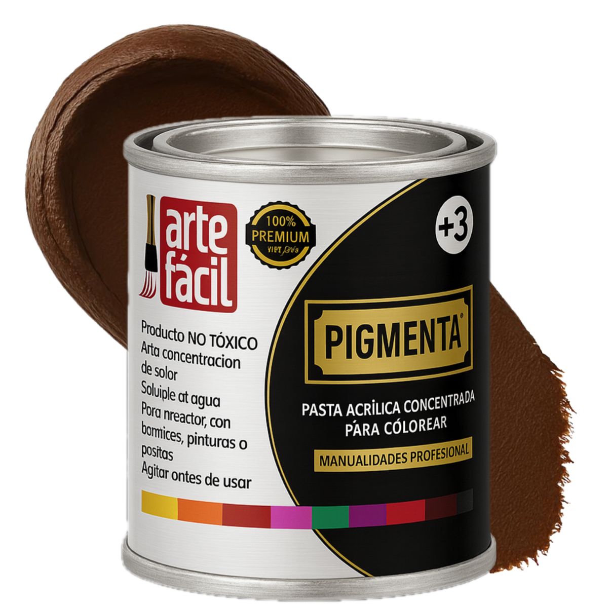 GENERICO - PIGMENTA - CONCENTRADO PARA PINTURAS - 1-32 GALON MARRÓN INTENSO