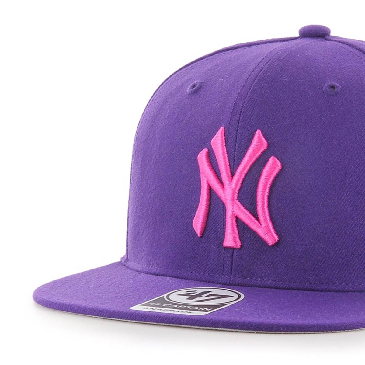 47 BRAND - Jockey New York Yankees No Shot Captain Purple Pink 47 Brand