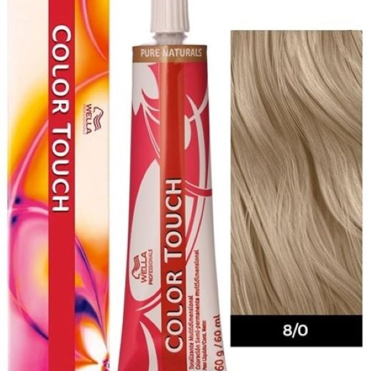 WELLA - Tinte Wella Color Touch 8.0 Rubio Claro 60ml