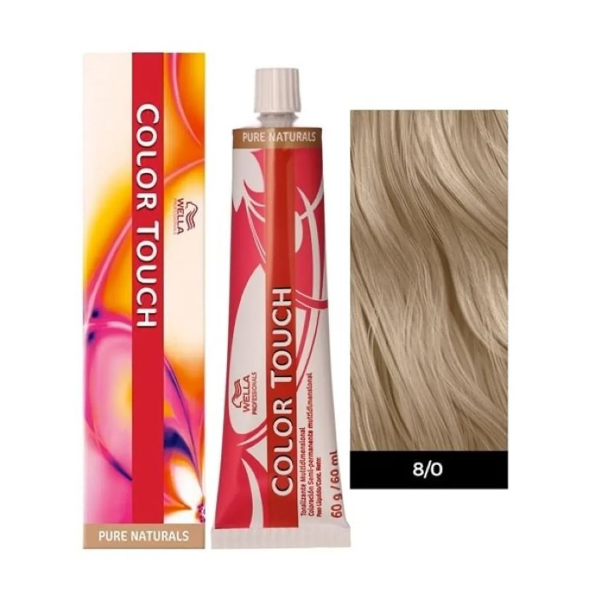WELLA - Tinte Wella Color Touch 8.0 Rubio Claro 60ml