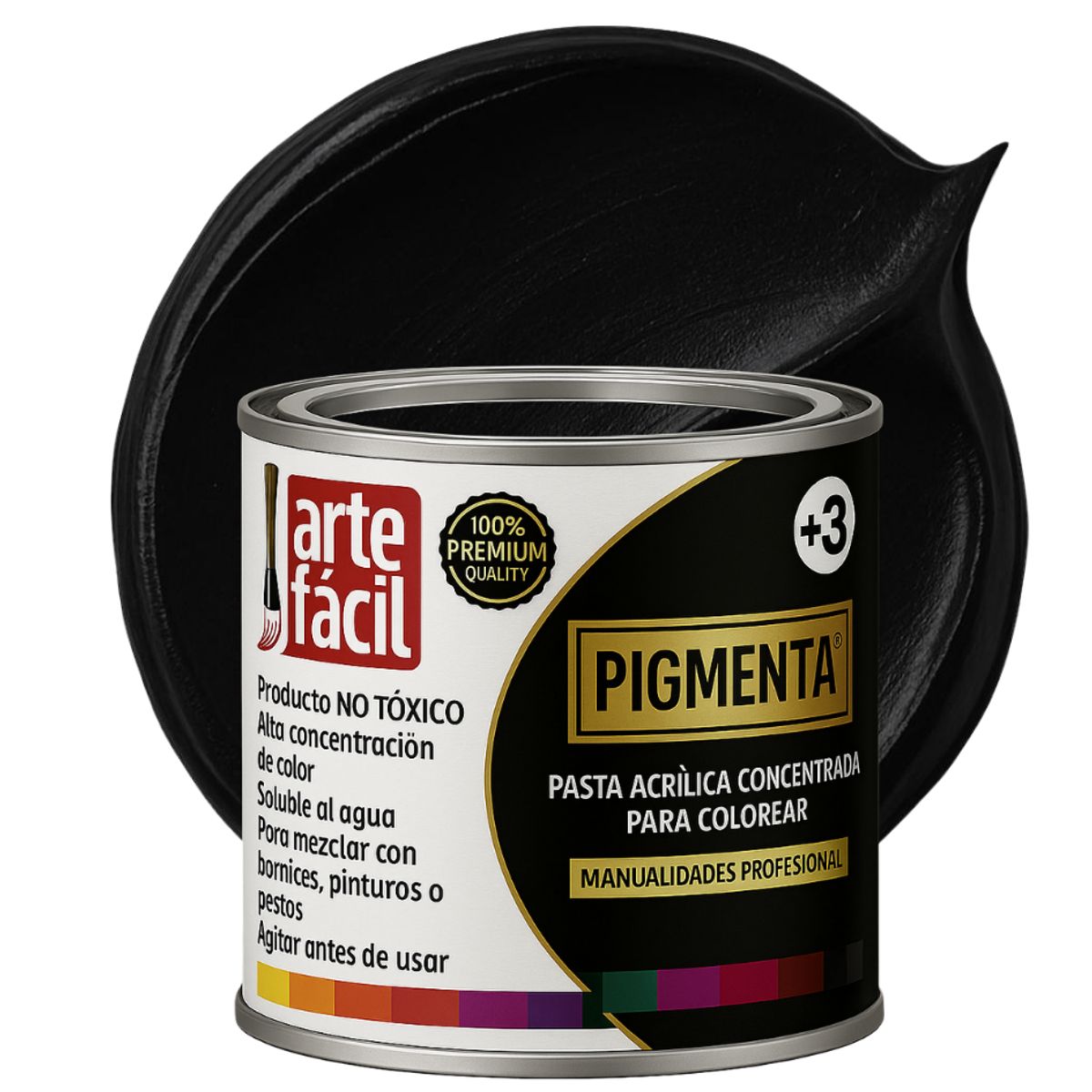 GENERICO - PIGMENTA - CONCENTRADO PARA PINTURAS - 1-16 GALON NEGRO SÓLIDO