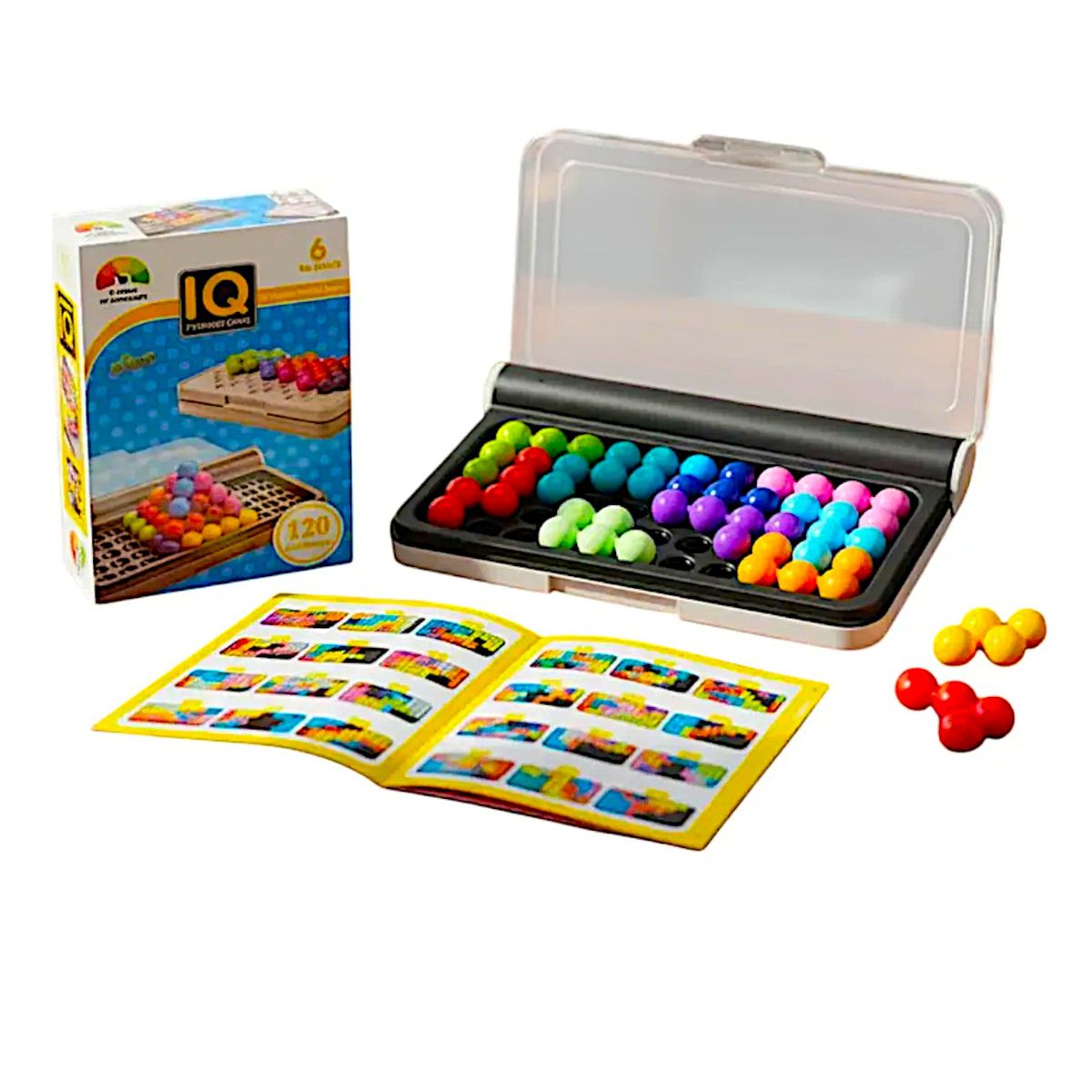 GENERICO - IQ Games Fit Puzzle Encaje 120 Desafíos