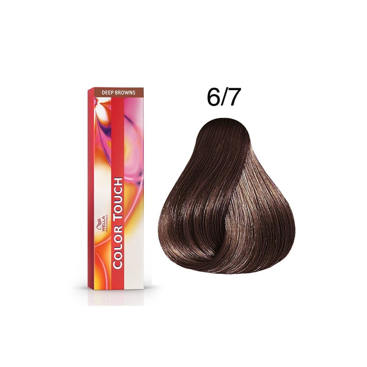 WELLA - Tinte Wella Color Touch 6.7 Rubio Oscuro Marron 60ml