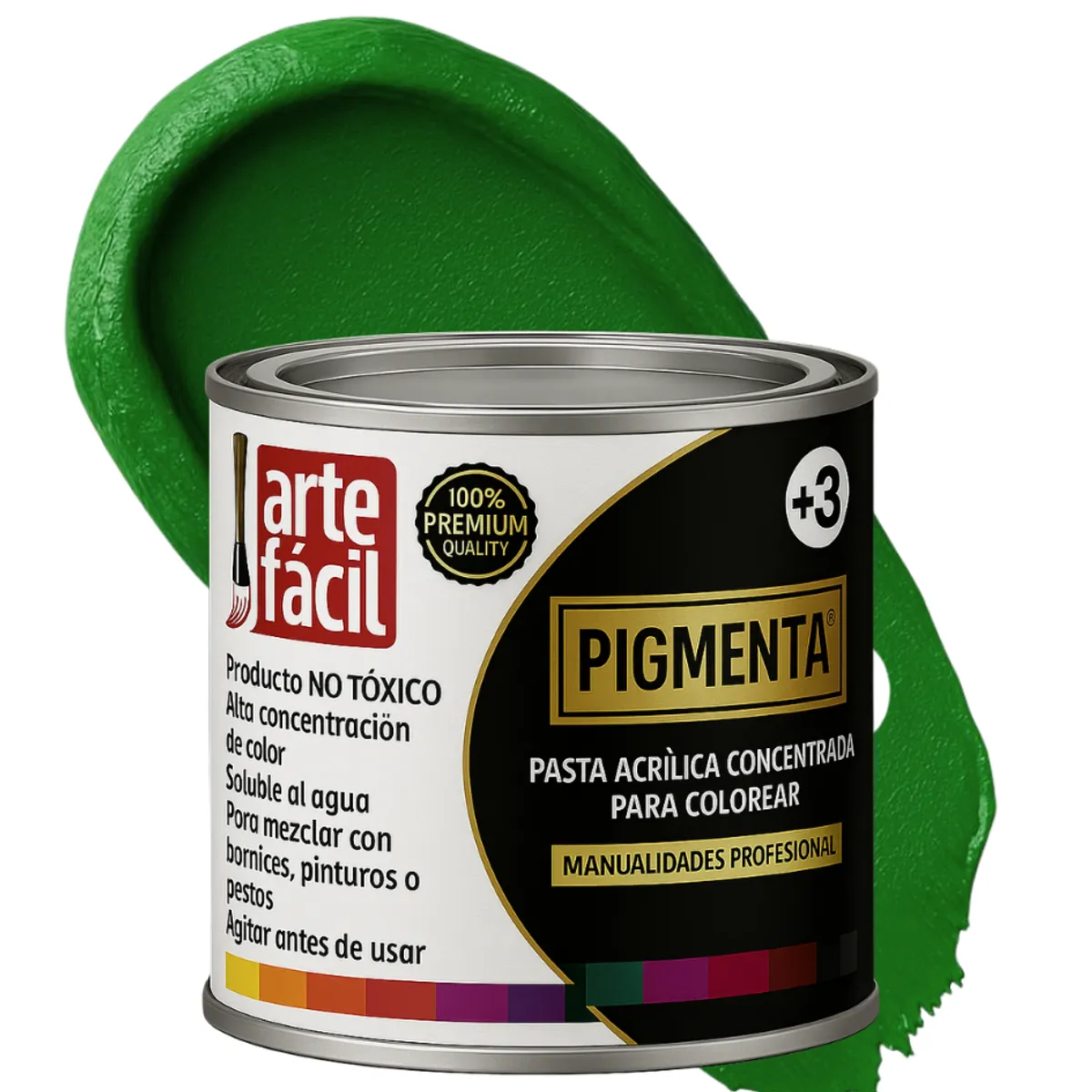 GENERICO - PIGMENTA - CONCENTRADO PARA PINTURAS - 1-8 GALON VERDE INTENSO