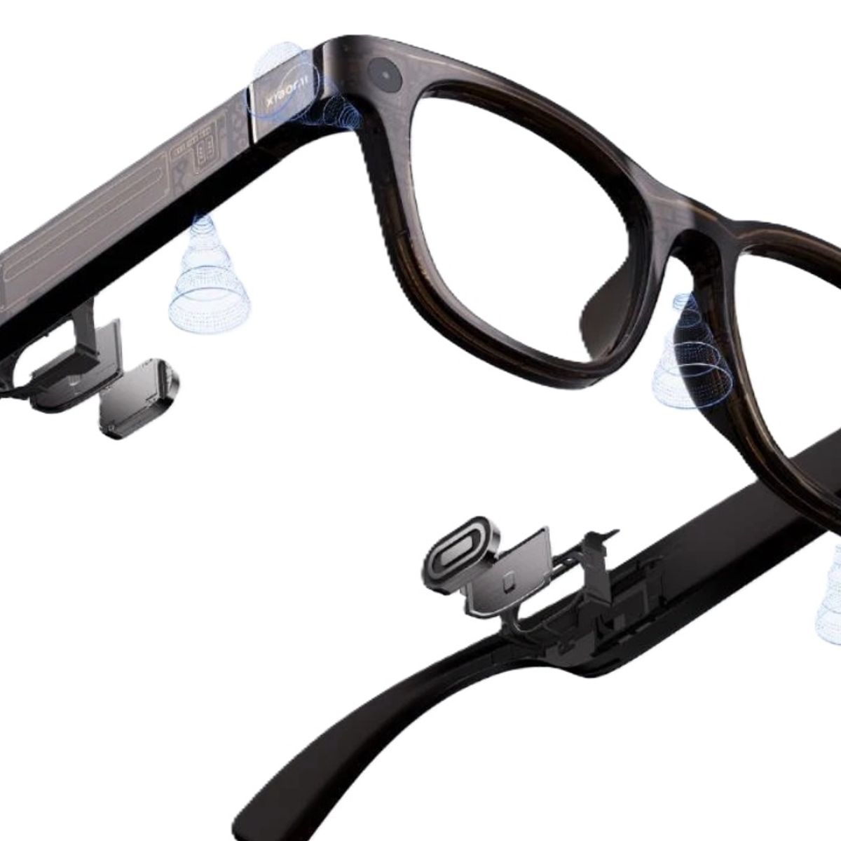 XIAOMI - Xiaomi AI Gafas versión electrocrómica - Versión electrocrómica individual - Negro