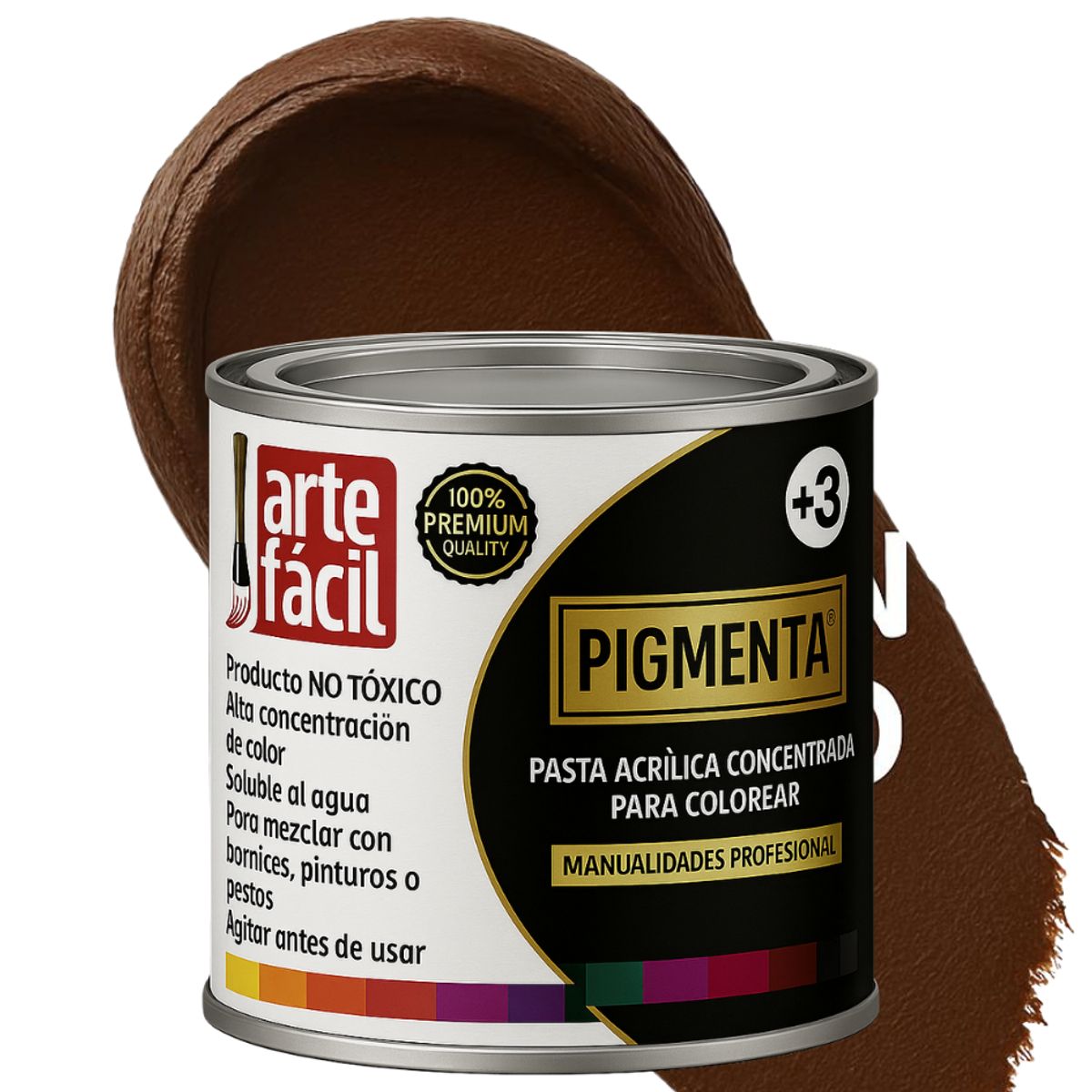 GENERICO - PIGMENTA - CONCENTRADO PARA PINTURAS - 1-8 GALON MARRÓN INTENSO