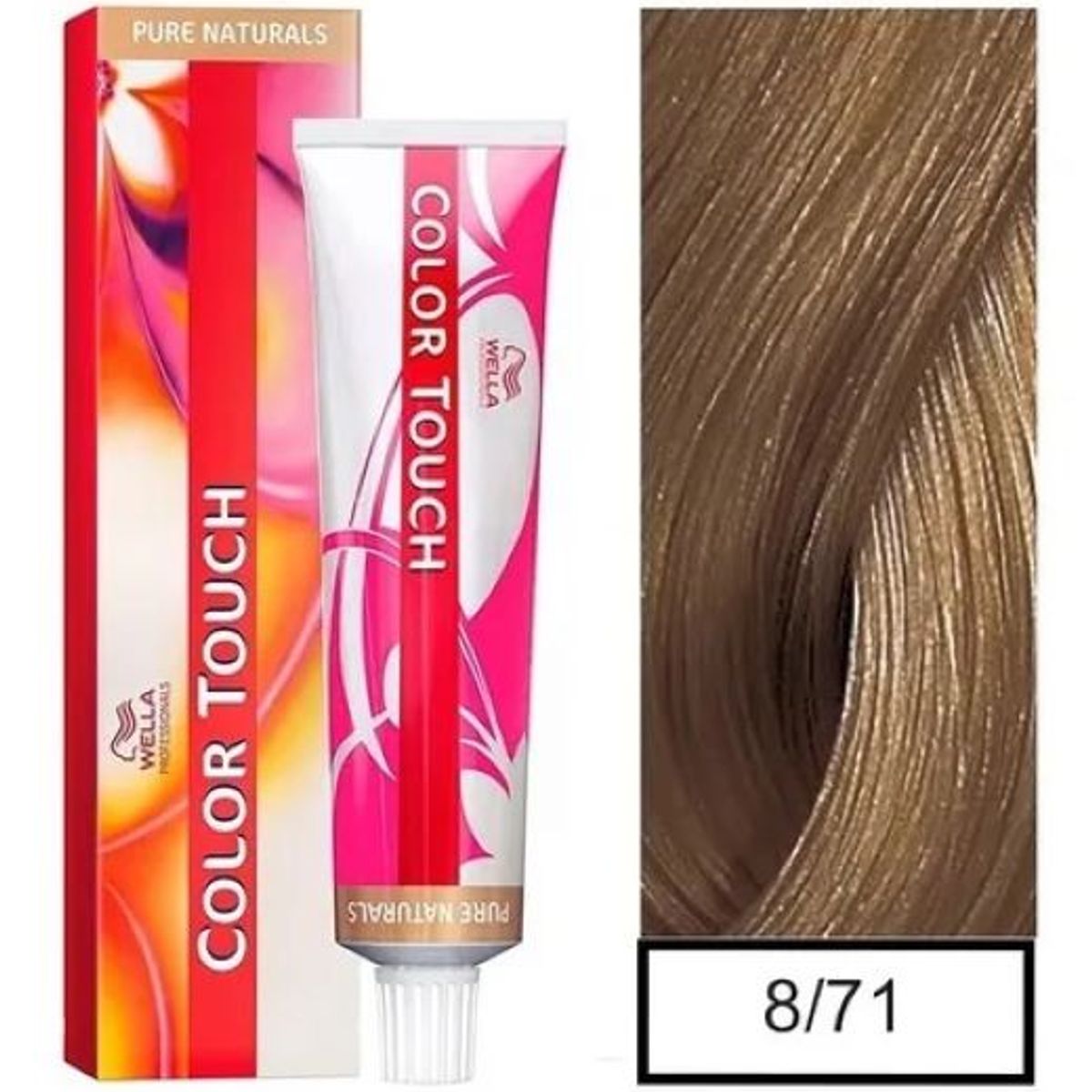 WELLA - Tinte Wella Color Touch 8.71 Rubio Claro Marron Cendre 60ml