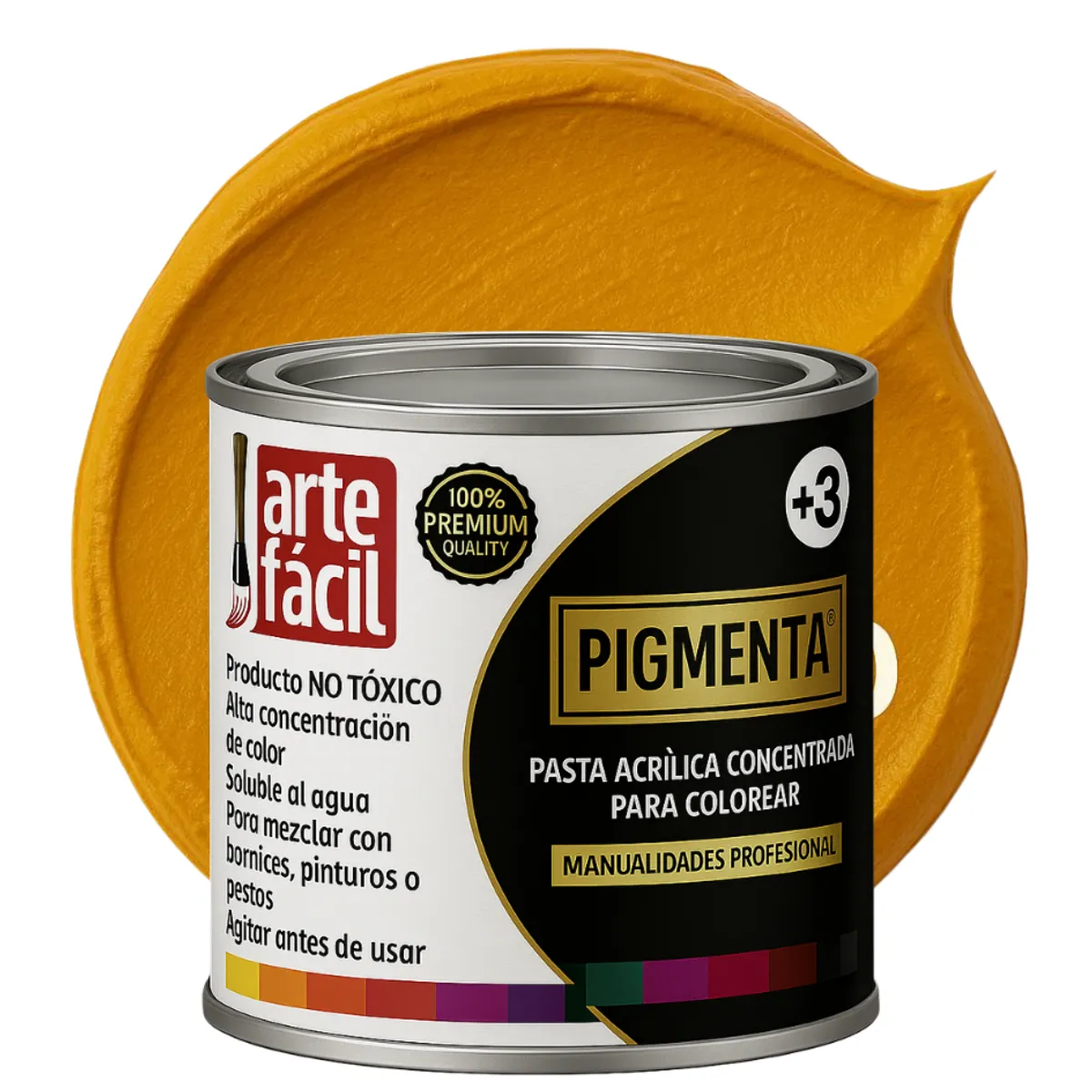 GENERICO - PIGMENTA - CONCENTRADO PARA PINTURAS - 1-8 GALON AMARILLO ÓXIDO