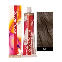 WELLA - Tinte Color Touch 5.0 Castaño Claro 60ml