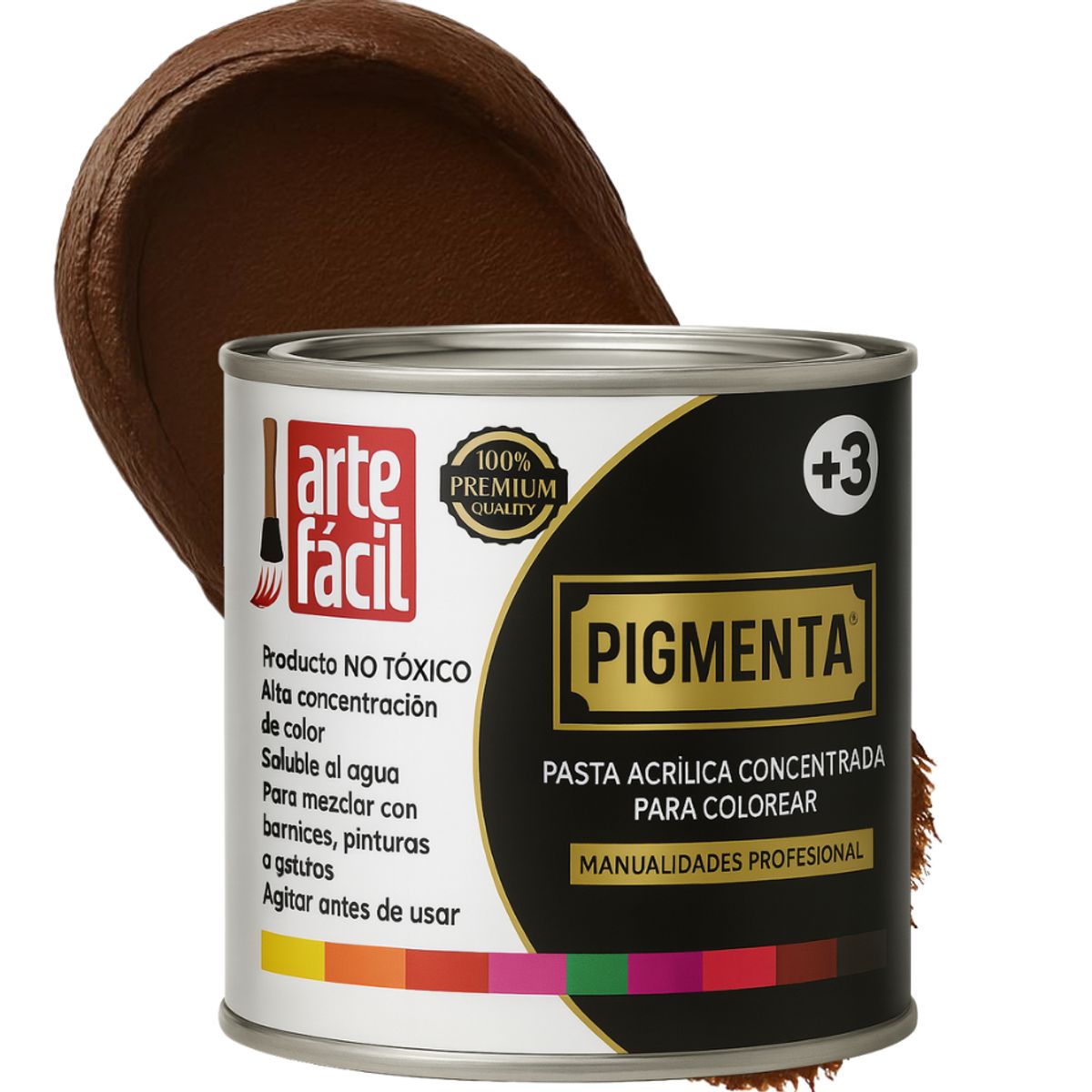 GENERICO - PIGMENTA - CONCENTRADO PARA PINTURAS - 1-4 GALON MARRÓN INTENSO