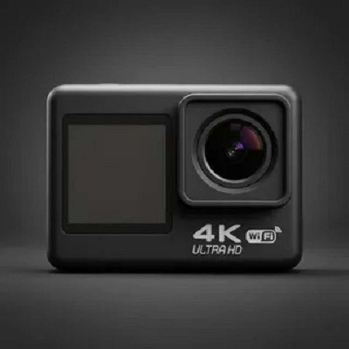 GENERICO - Cámara Deportiva 4k 60/30fps Uhd 2 Pantallas Sumergible 20mp