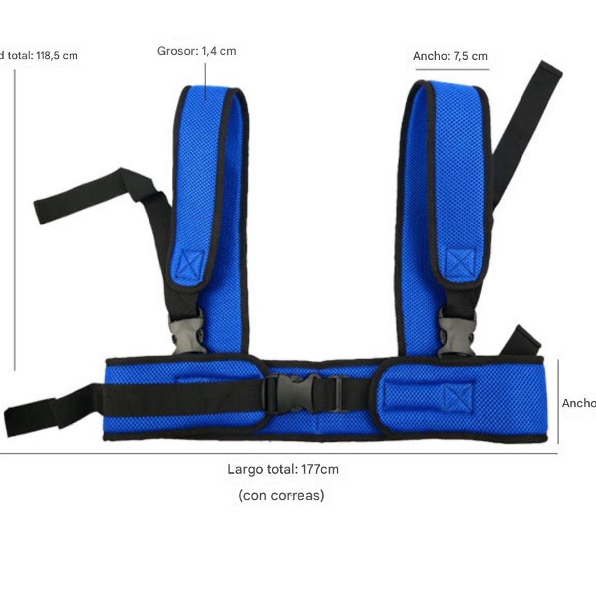 KINDA NICE - Arnés De Seguridad Para Sillas De Ruedas Cinturón