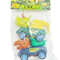 GENERICO - SET DE CAMIONES DE DINOSAURIOS