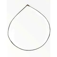 TAETHAI - Gargantilla de plata 925 delgada y cerrada tipo cordón