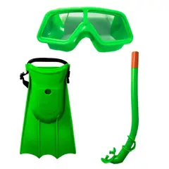 GENERICO - Set de Buceo Kit Snorkel con Aletas Patas de Rana y Máscara Aletas Patas de Rana