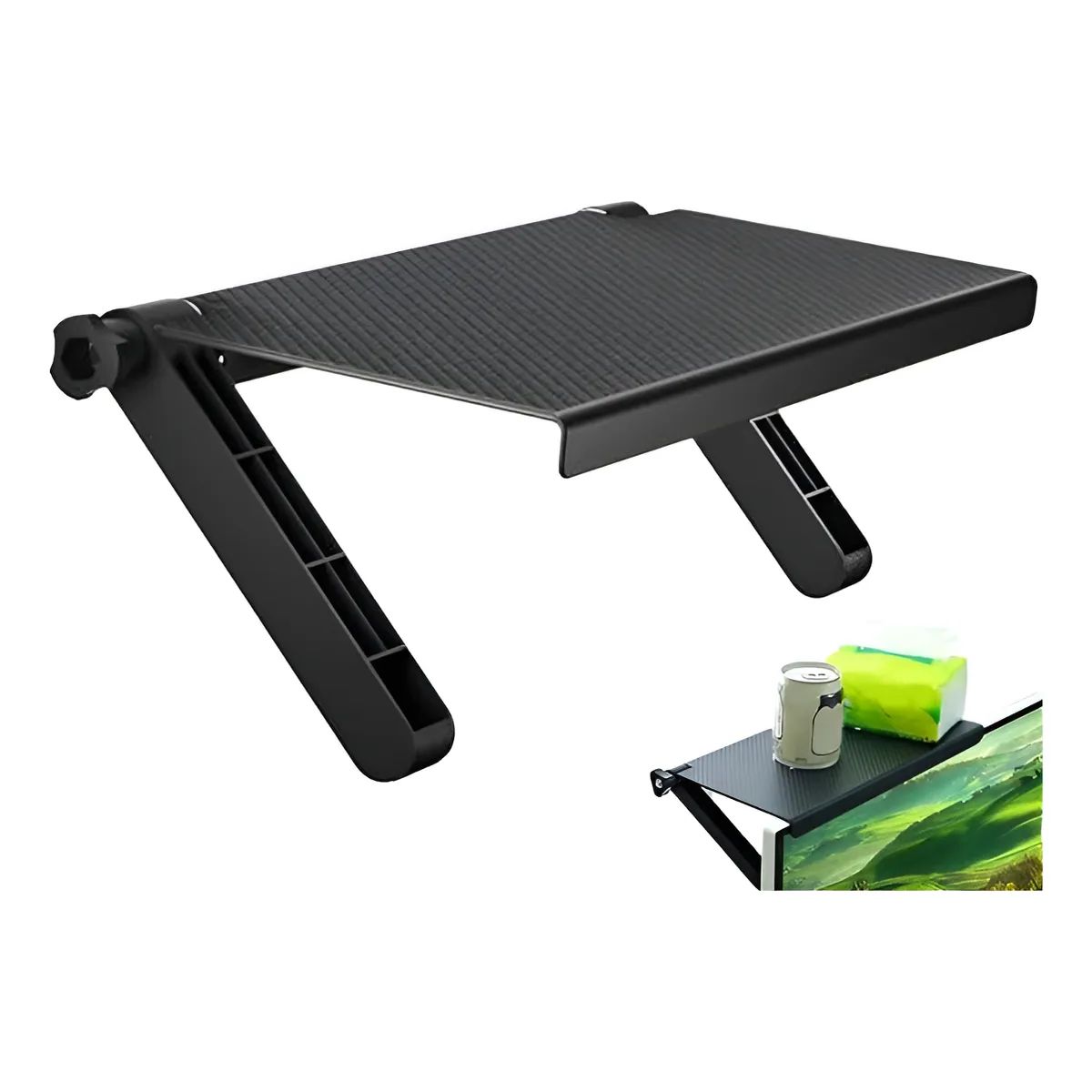 GENERICO - Soporte Plegable Para Decodificador Parte Superior Tv