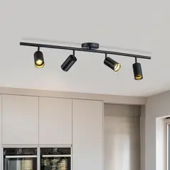 TATEE - Foco spotlight sobrepuesto negro 62cm