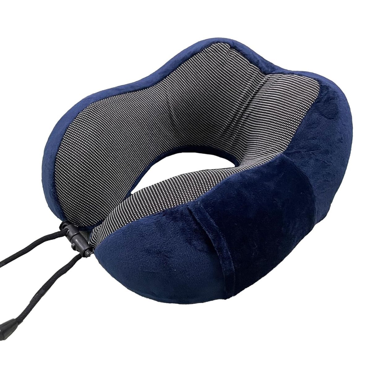 GENERICO - Almohada de Cuello Viscoelástica Cojín de Viaje Bolsillo Celular Soporte Cervical