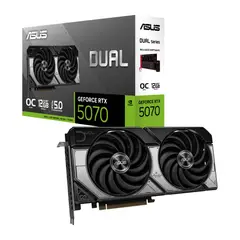 ASUS - Tarjeta de Video Dual RTX 5070 12GB OC Edition PCIE 5.0