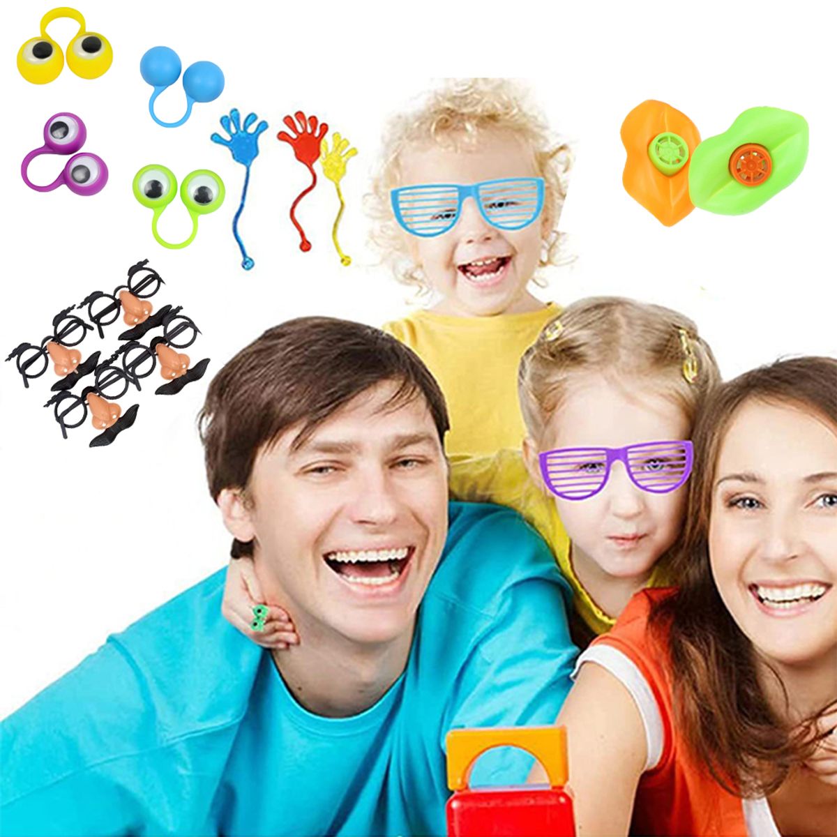 KINDA NICE - 110 Piezas De Juego Para Fiestas Infantiles Sin Estrés
