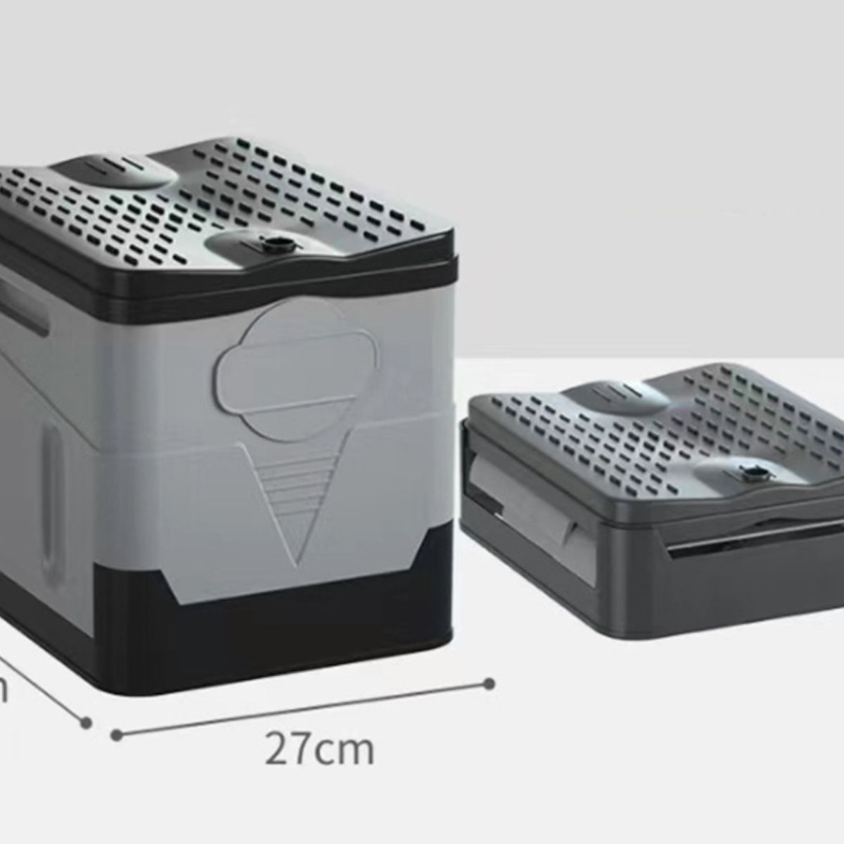 KINDA NICE - Asiento Inodoro Plegable Camping Emergencia