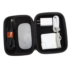 KUANGYE - Bolso Portatil Mouse Estuche Disco Externo Cables Cargador