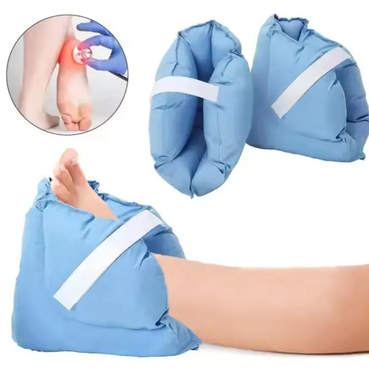 KINDA NICE - 2 Protectores Para Talones Alivia El Dolor Y La Presión