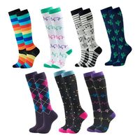 7 Pares Medias Compresivas Calcetines Fibra De Cobre Varices