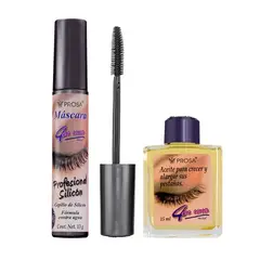 PROSA NATURAL - Pack Rimel Profesional Silicon Waterproof & Alargador Prosa