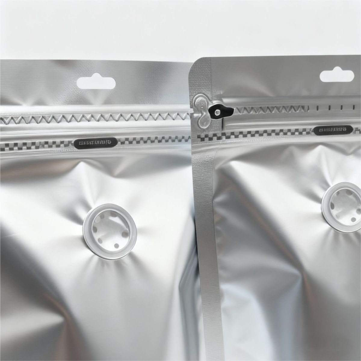 GENERICO - 50 Bolsas Lámina Aluminio Doypack: Cierre Hermético, 33×22×5cm (Alto×Largo×Ancho)