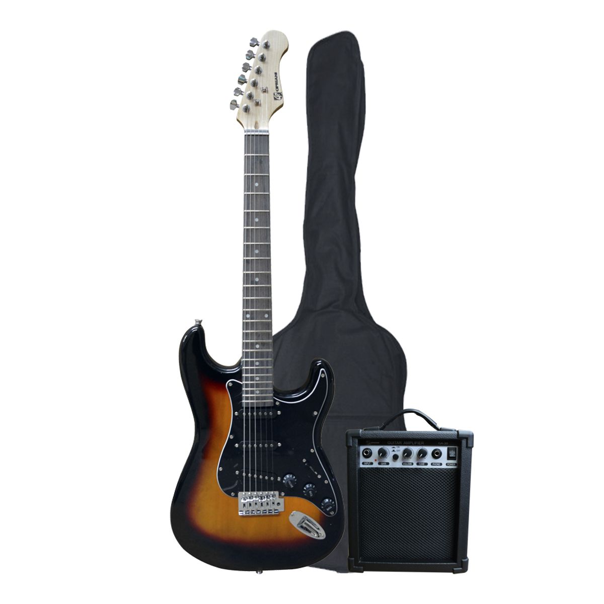 CIPRIANI - PACK GUITARRA ELECTRICA COLOR SUNBURST POLLUX-1 CIPRIANI