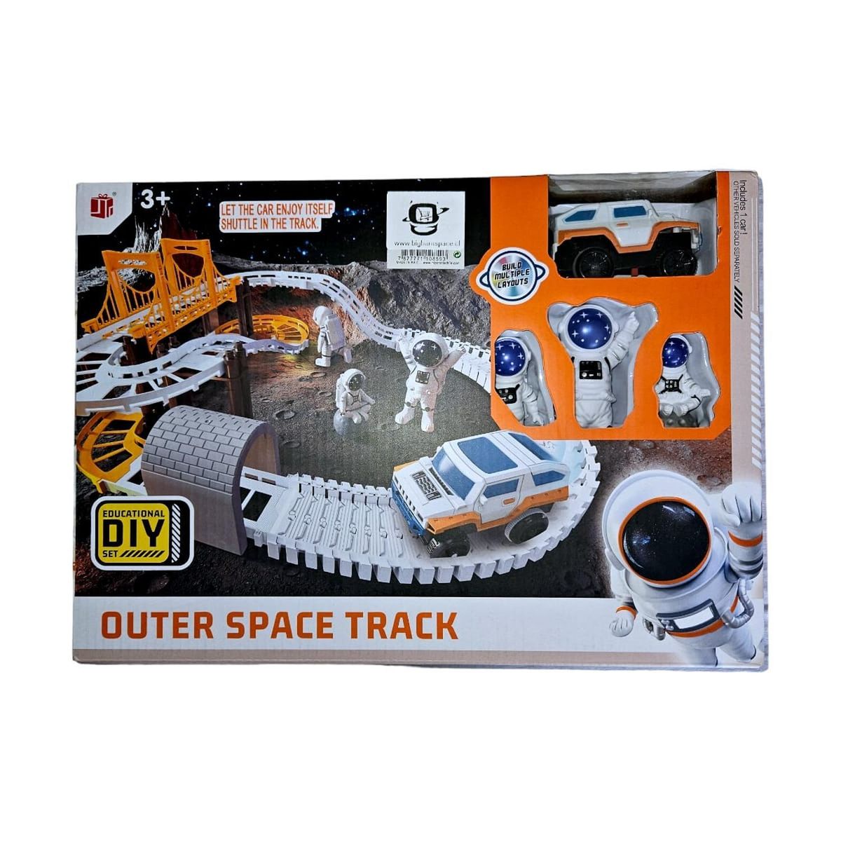 BIGBAMSPACE - Astronautas Rieles Vehiculo Transbordador Espacial