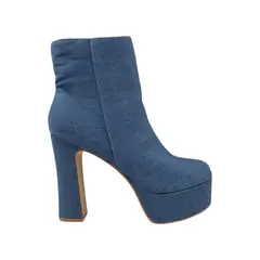 HERIEL - Botín Azul Taco Mujer