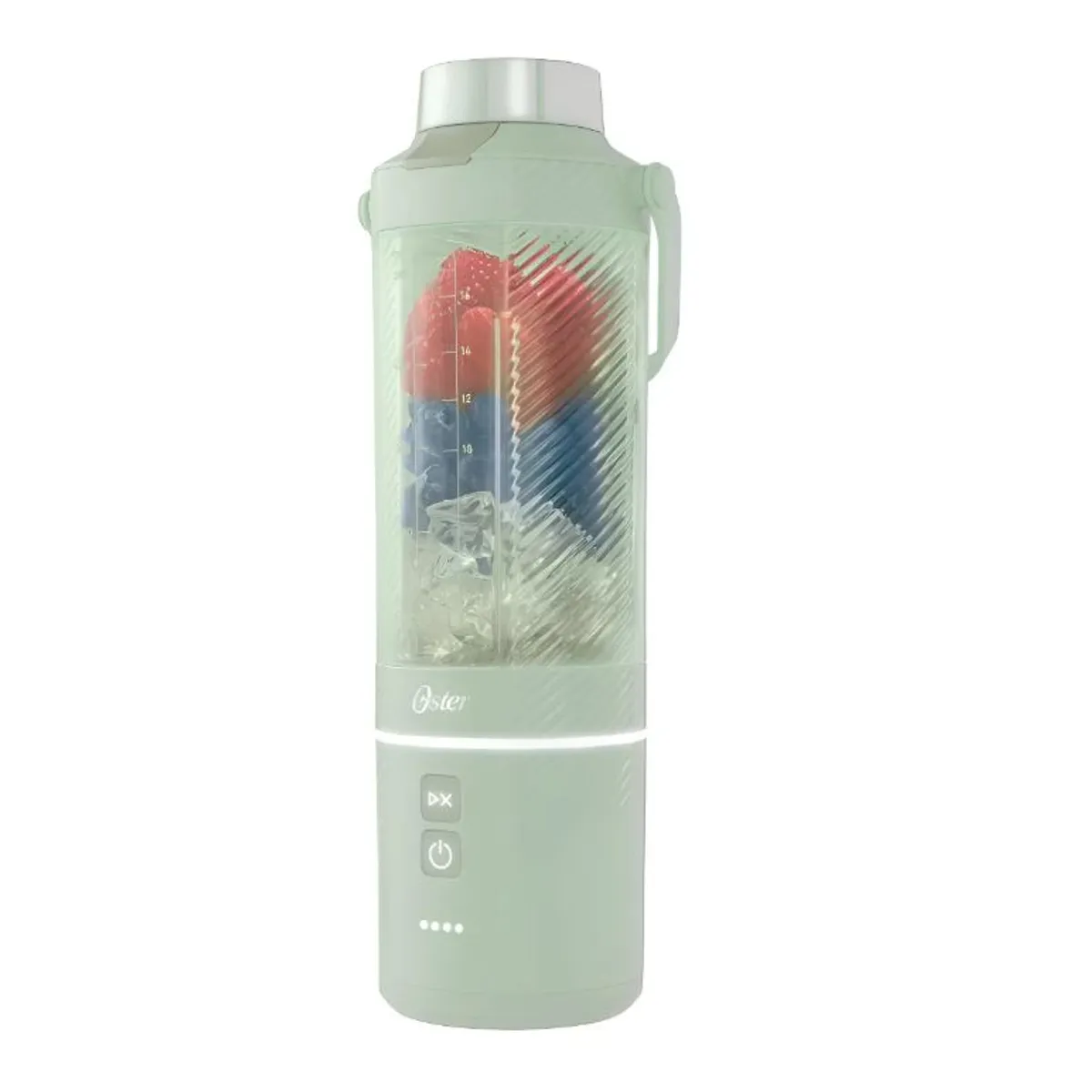 OSTER - Licuadora Oster Portátil 590 Ml Recargable Verde Blstgfpm20