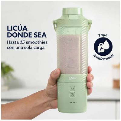 Imagen 2 del producto Licuadora Portátil 590 Ml Recargable Verde Blstgfpm20