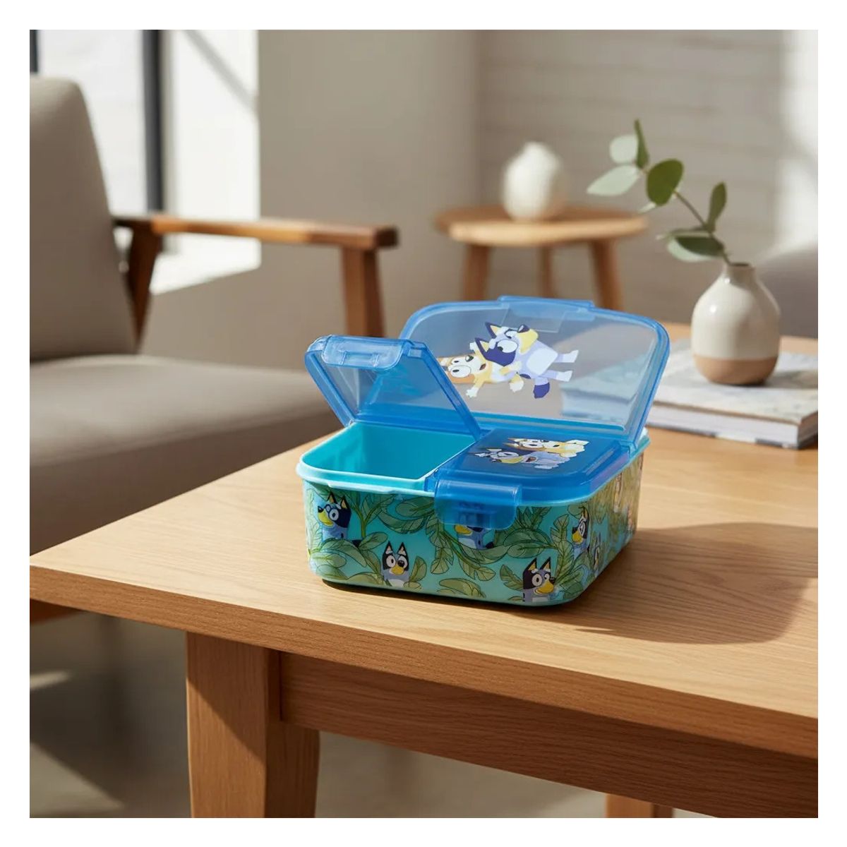 BLUEY - Set 2 Portasandwich Multicompartimento Bluey
