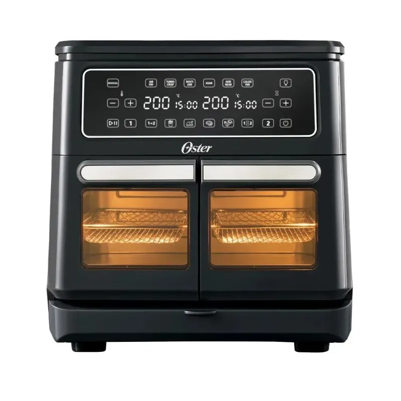 OSTER - Oster Freidora De Aire Flex 11l Con Dos Zonas Ckstaf11mcddf