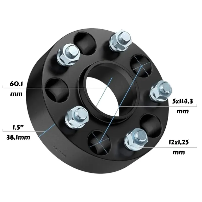GENERICO - Kit Levante X4 Desplazadores Espaciadores 5x1143-601-15 5x1143-601-15