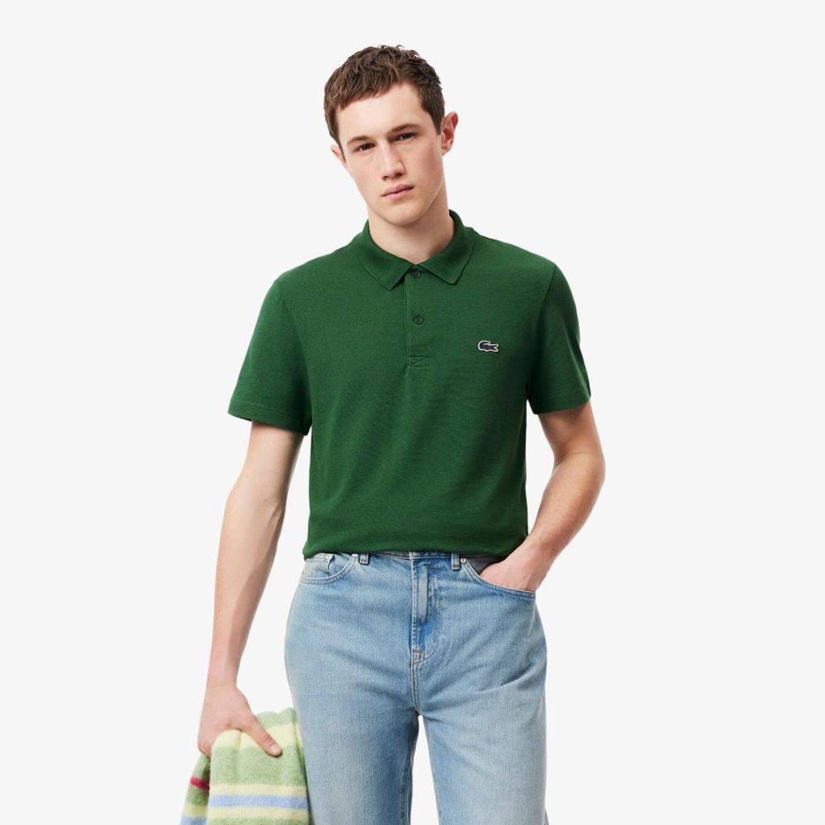 LACOSTE - Polera Polo Algodón Hombre Lacoste DH5522