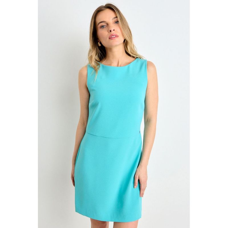 ASH - Vestido Corto Liso Mujer Calipso Ash