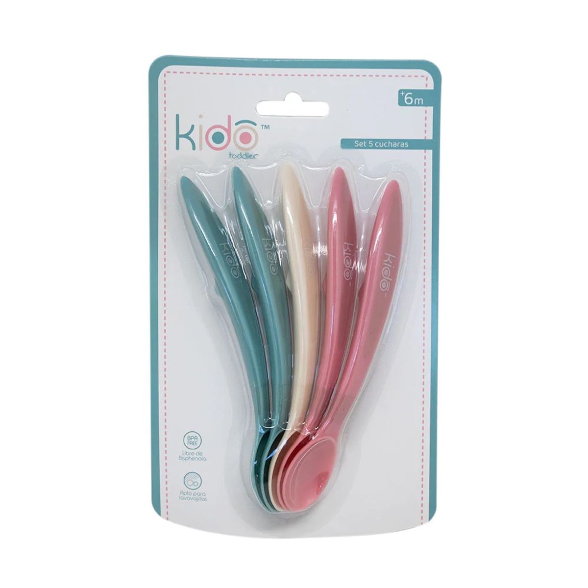 KEEP - Set 5 Cucharas pp para niños Kido