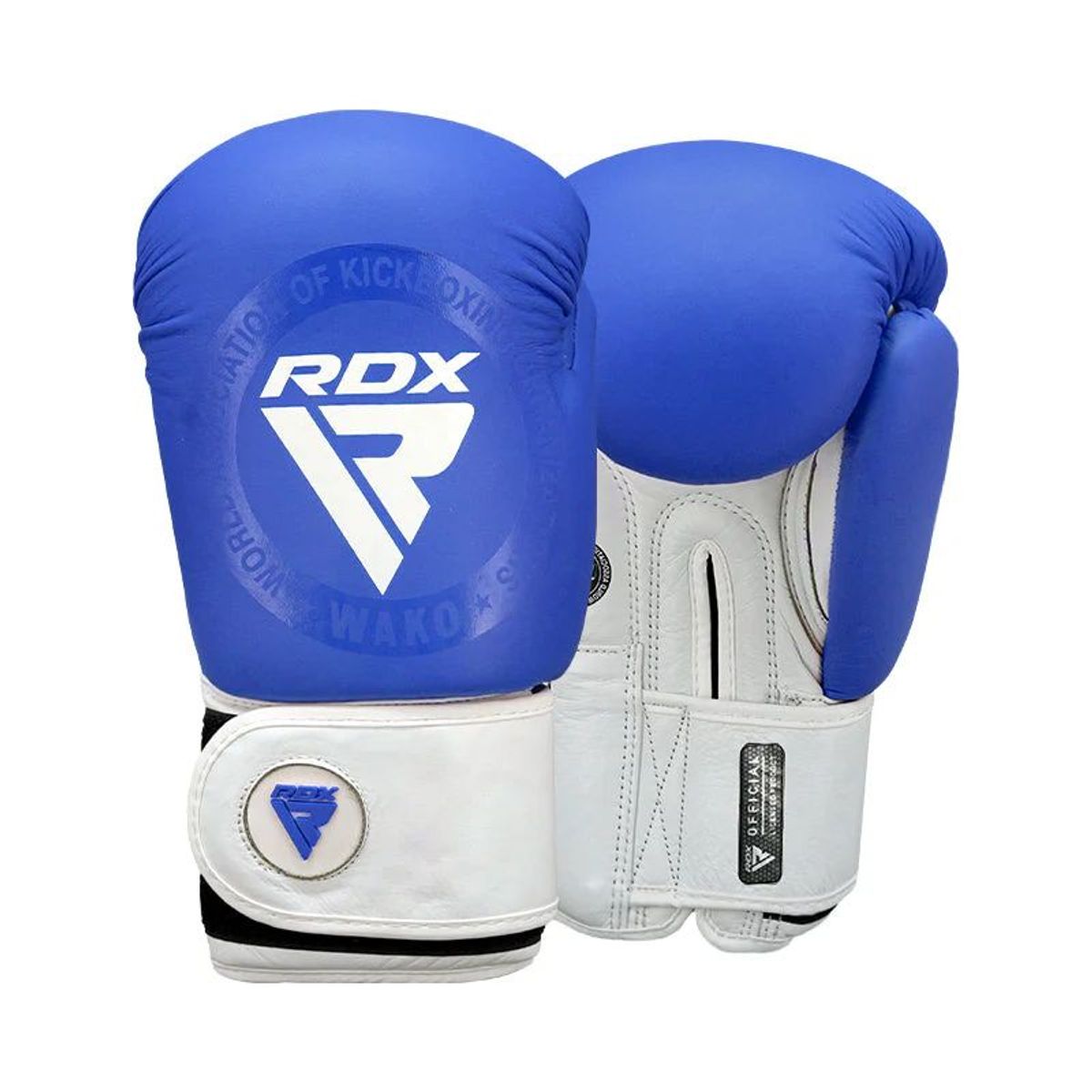 RDX - Guante de Boxeo Wako T1 Azul 14oz