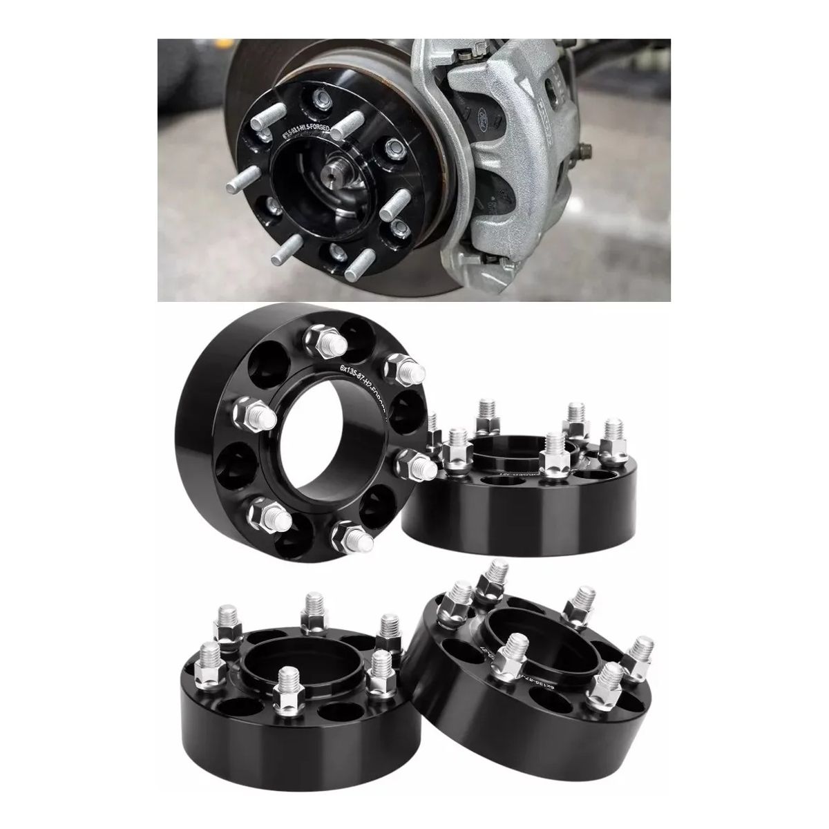 EOLAND - Kit Levante X4 Espaciadores Desplazadores 6x1397-781-2