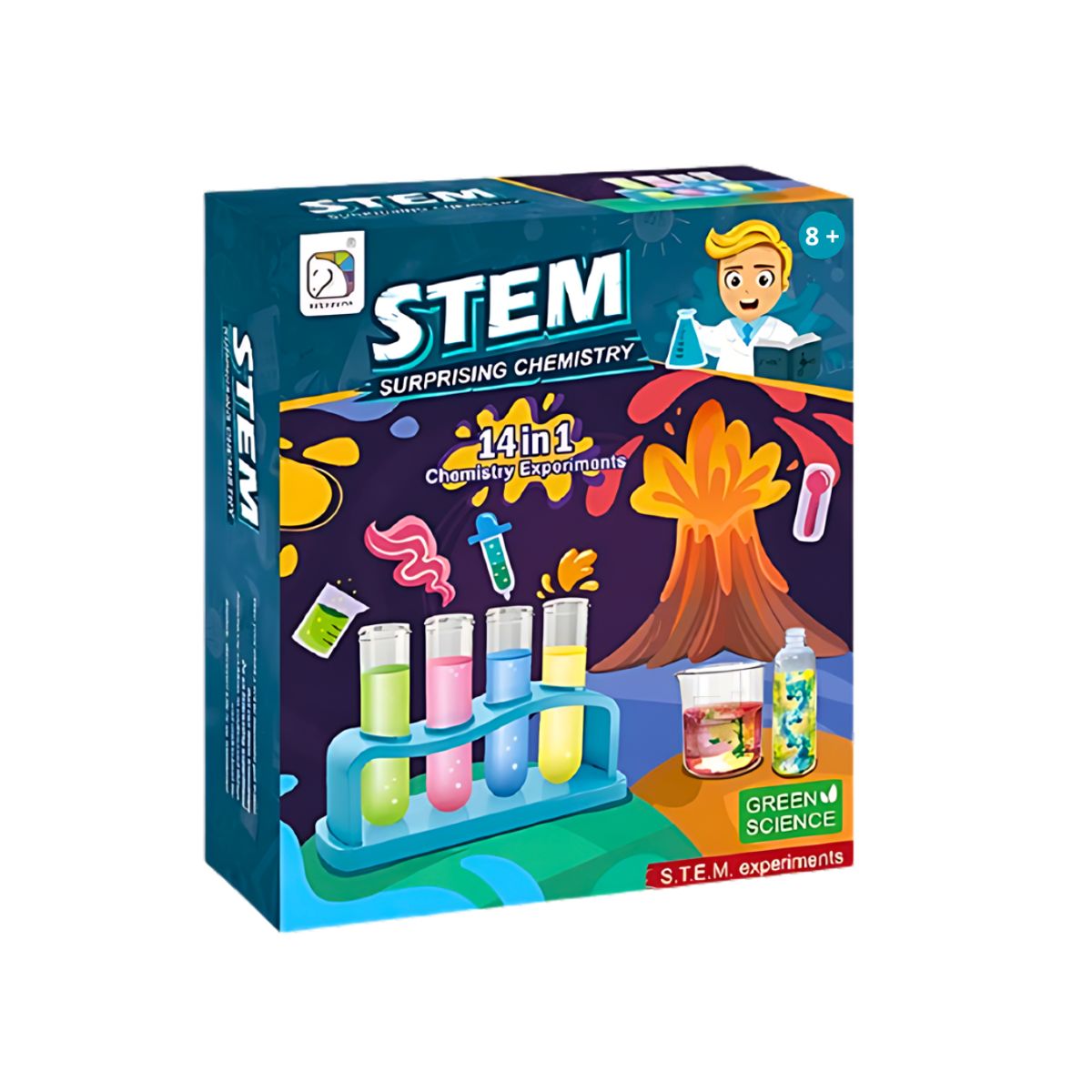 GENERICO - Juguete Experimentos Para Niños Química Ciencias 14 En 1