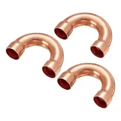 METALFER - U De Cobre De 12 Pulgada 3 Unidades