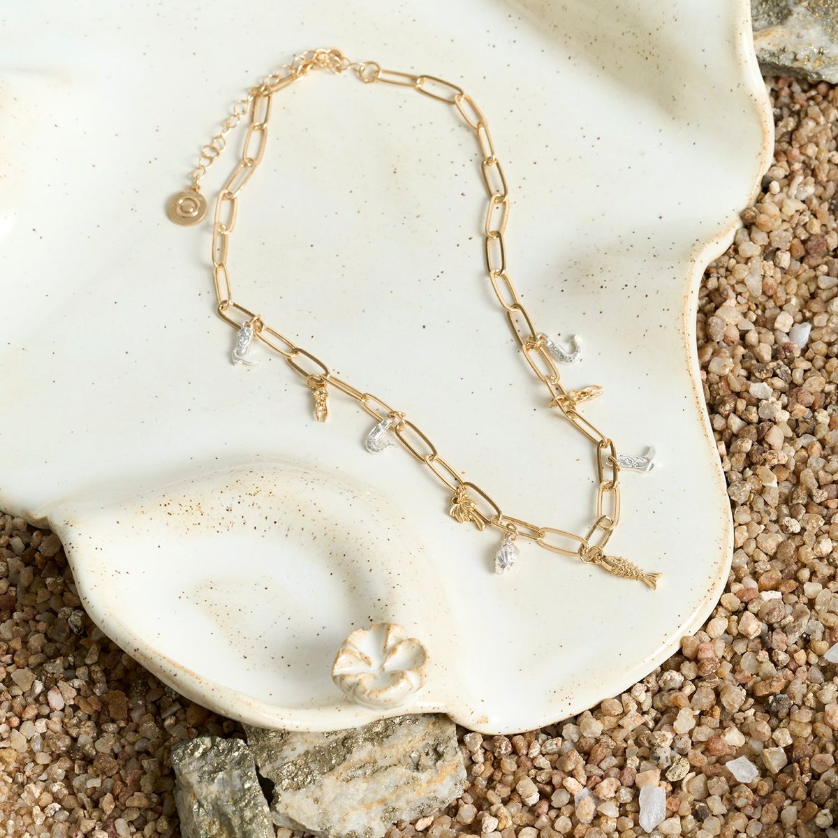 LOUNGE - Collar Charms Tesoros By Mariaguldman