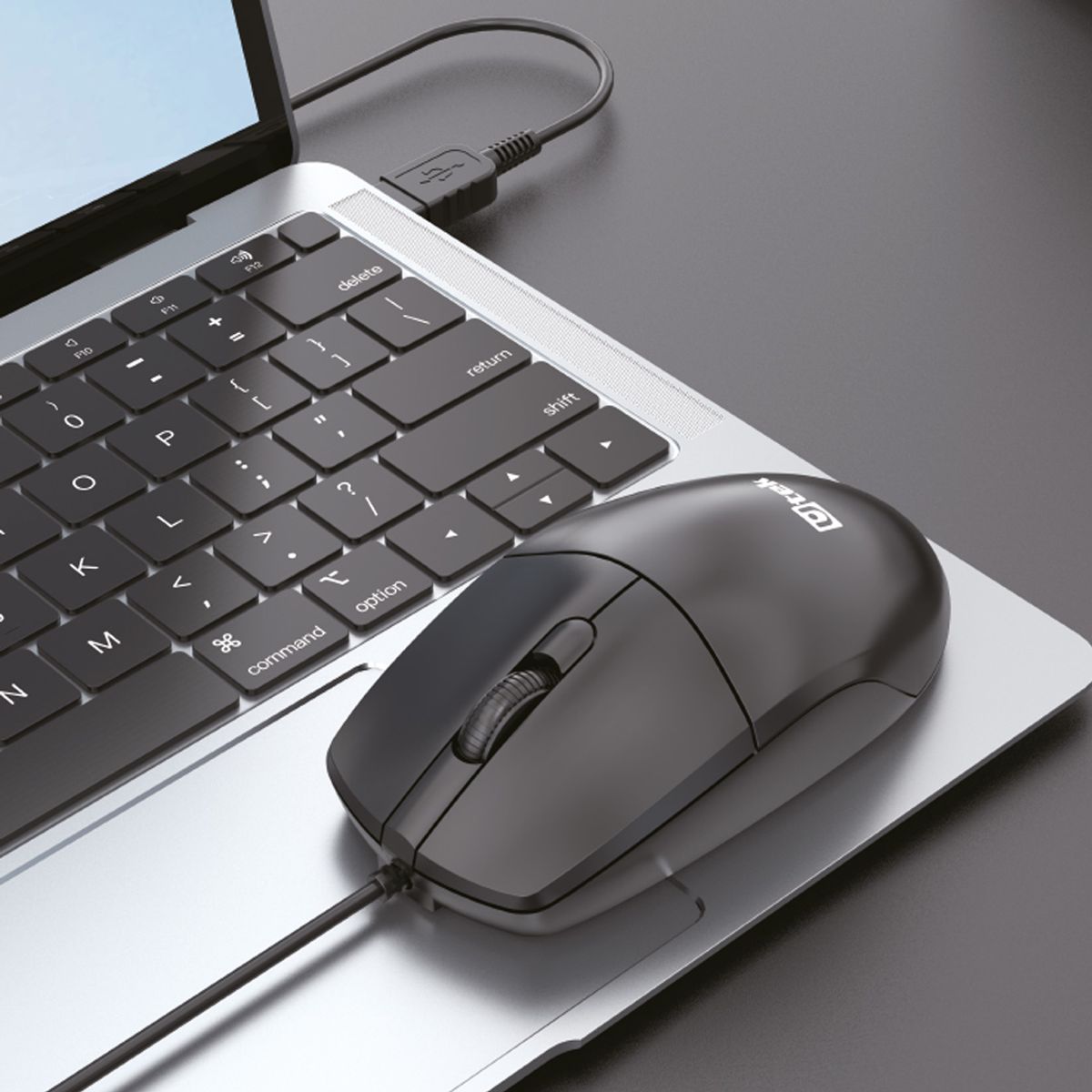 UTEK - Mouse alámbrico USB  1200DPI UT-MO830U Utek